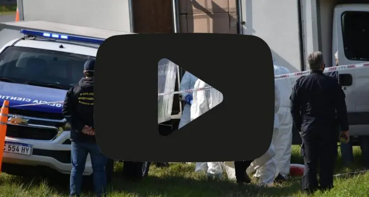 Asesinato de un camionero en ruta 9: Cámaras de seguridad registraron cómo le robaron y cuando intentó escapar y terminó en la zanja