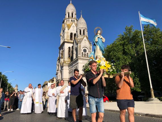 Patrona de Tandil: procesión y misa para celebrar otro Día de la Inmaculada Concepción de la Virgen