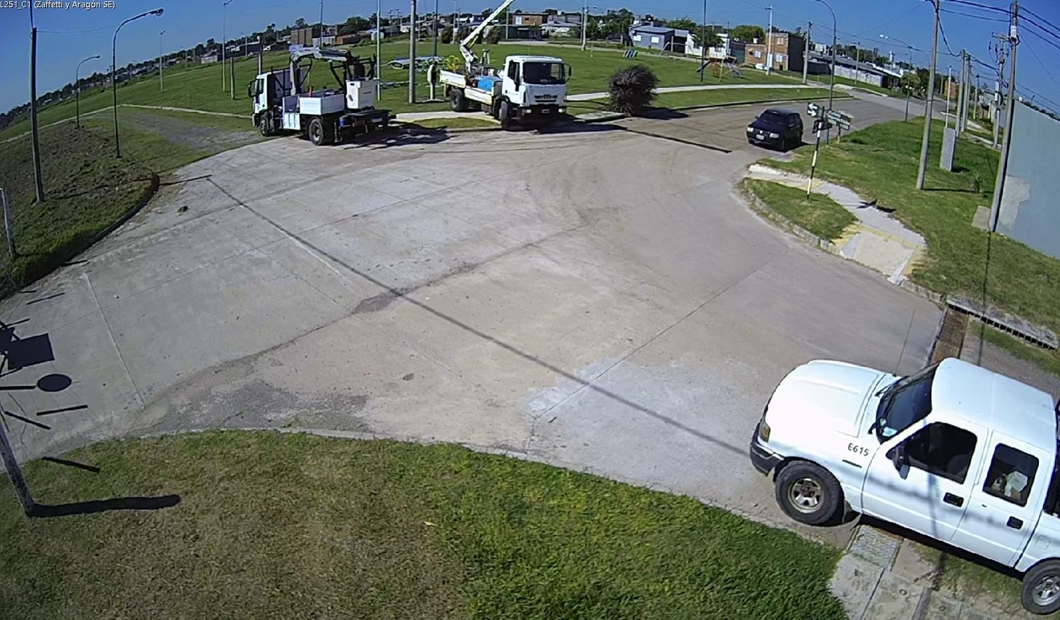 Instalaron una nueva cámara de seguridad en barrio 42 con tecnología de inteligencia artificial