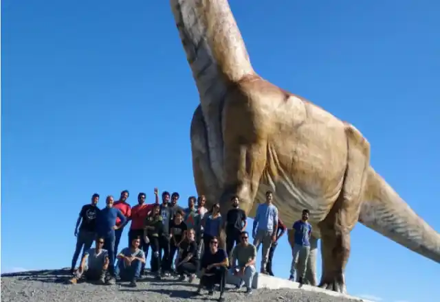 Buscaban dinosaurios y llegó la pandemia