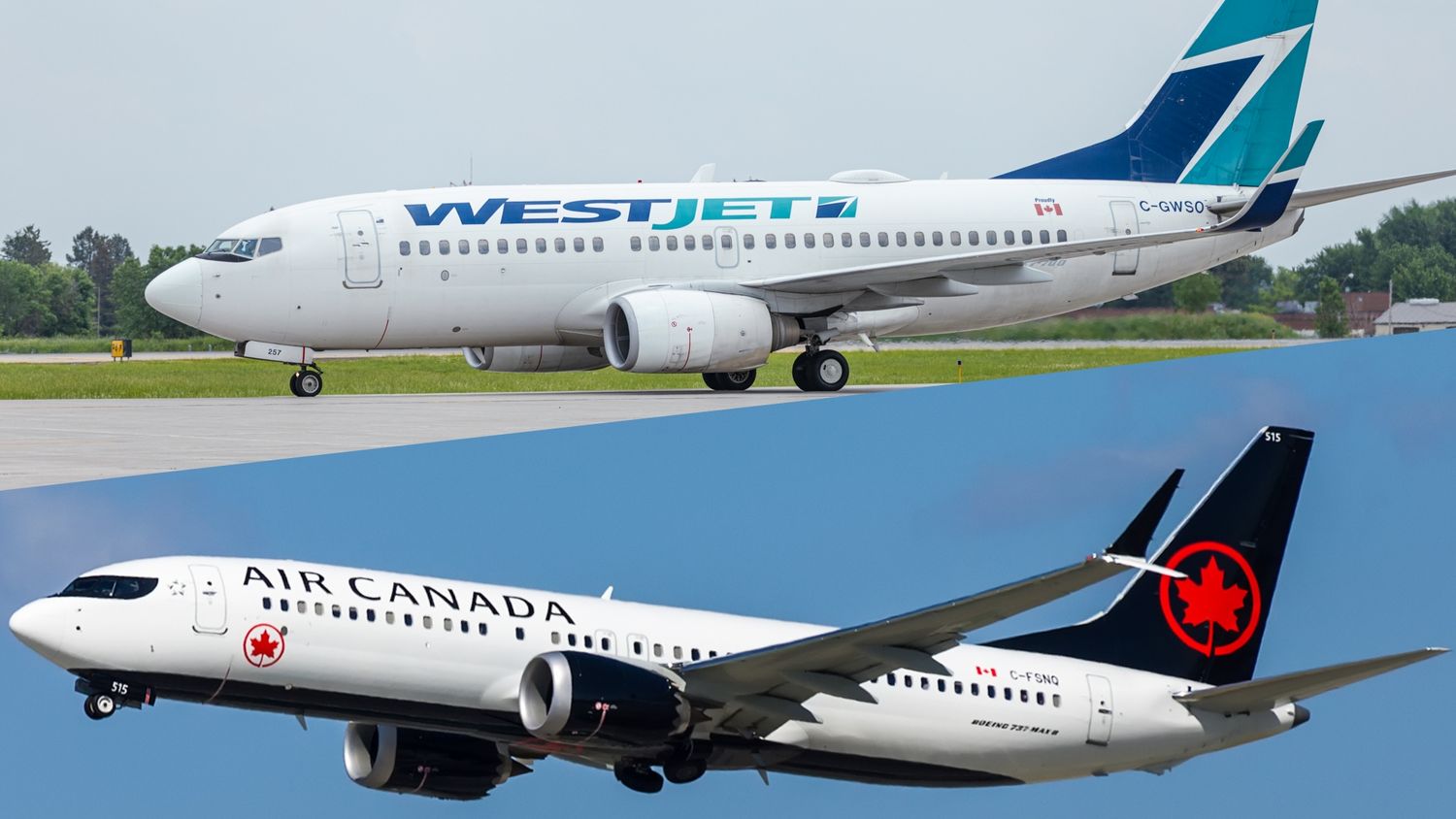 Air Canada y WestJet inauguraron nuevos vuelos a Washington-Dulles