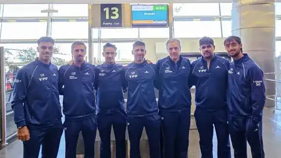 El equipo argentino de Copa Davis.
