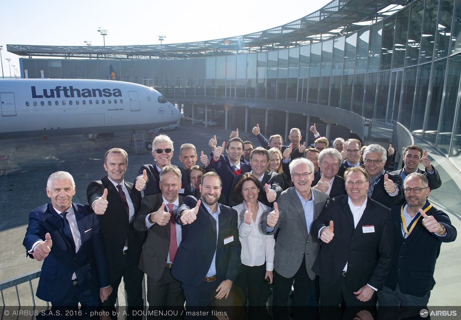 Lufthansa recibió su primer A350 XWB