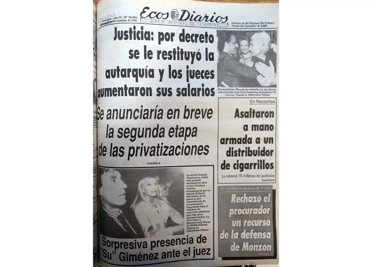 Domingo 10 de Noviembre de 1991