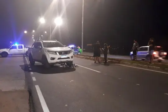 El gremialista Micheli atropelló con su camioneta a una ciclista en Junín