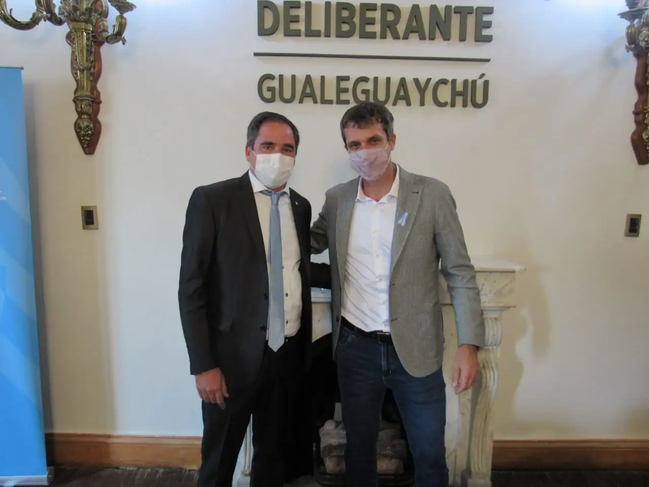 Larroque firmó un acuerdo por 9 millones de pesos con Nación