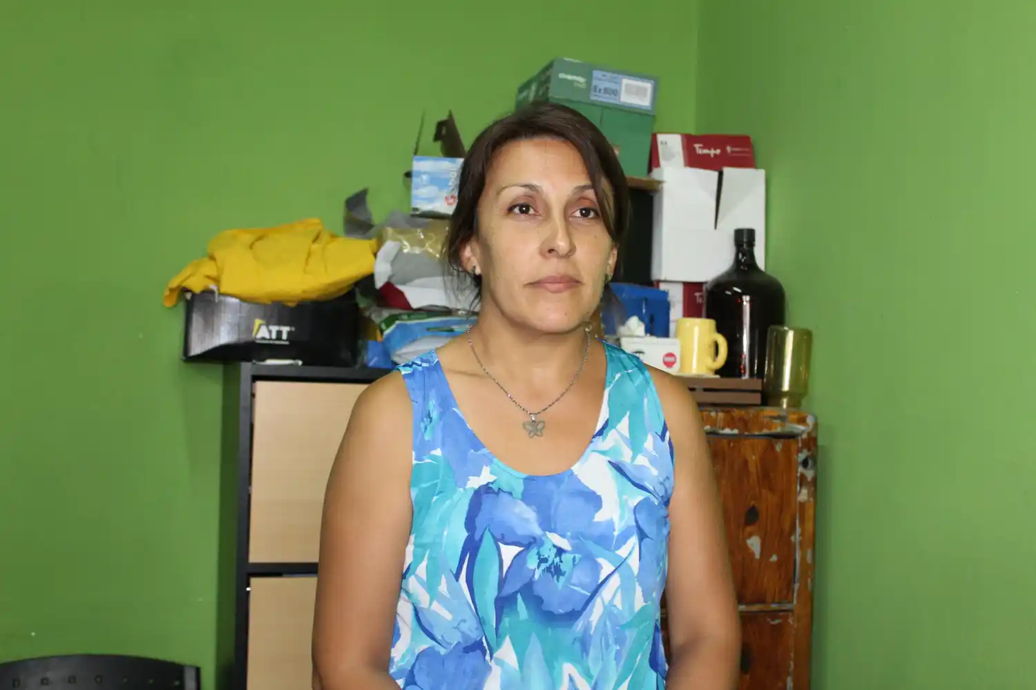 Verónica Gómez: "El agua está apta para consumo"