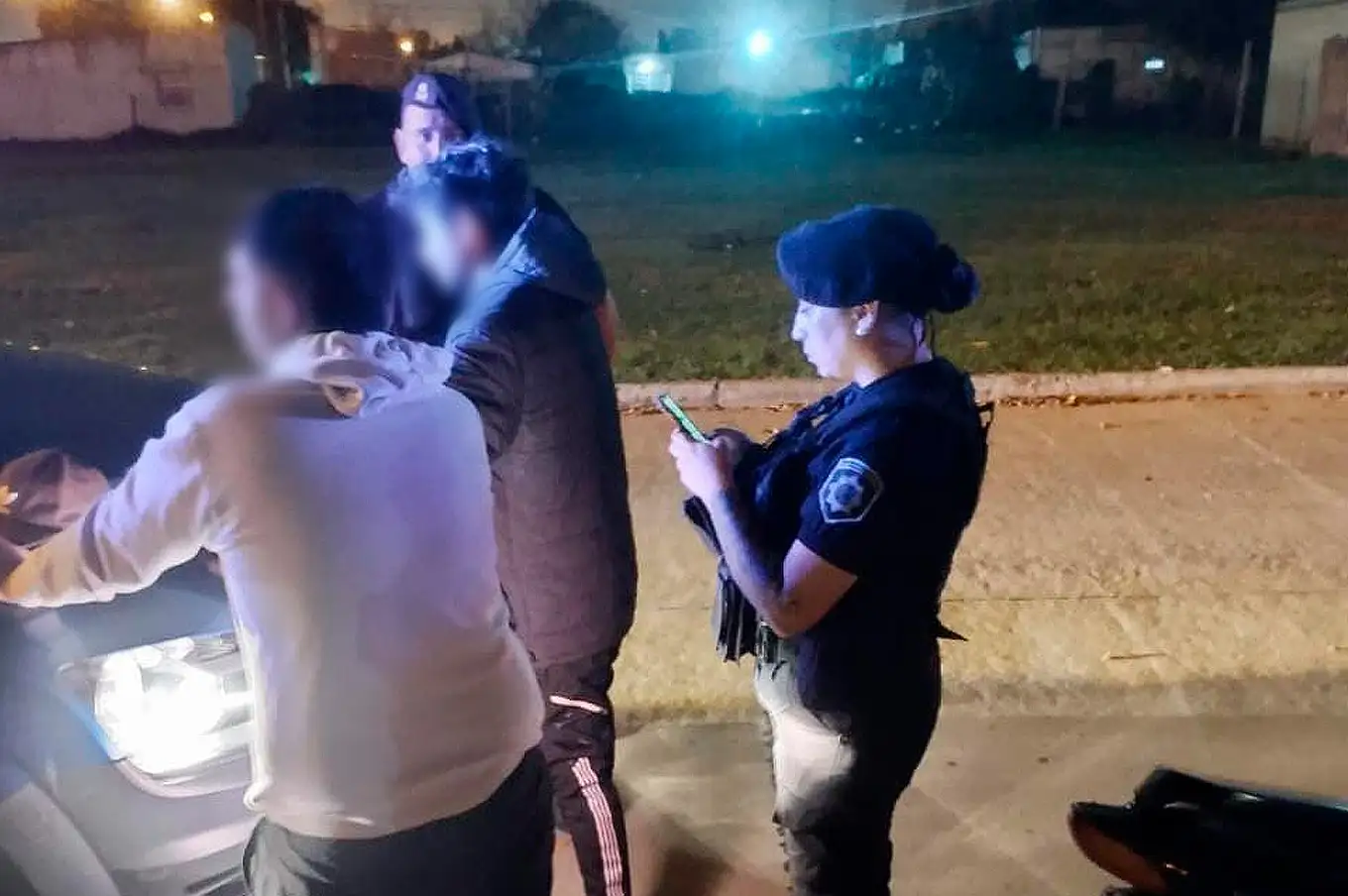 operativo de saturación calles rafaela autos vehiculos pdi gendarmeria aic - 1