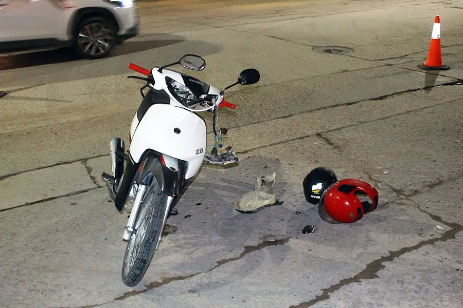 Tres heridos en accidentes