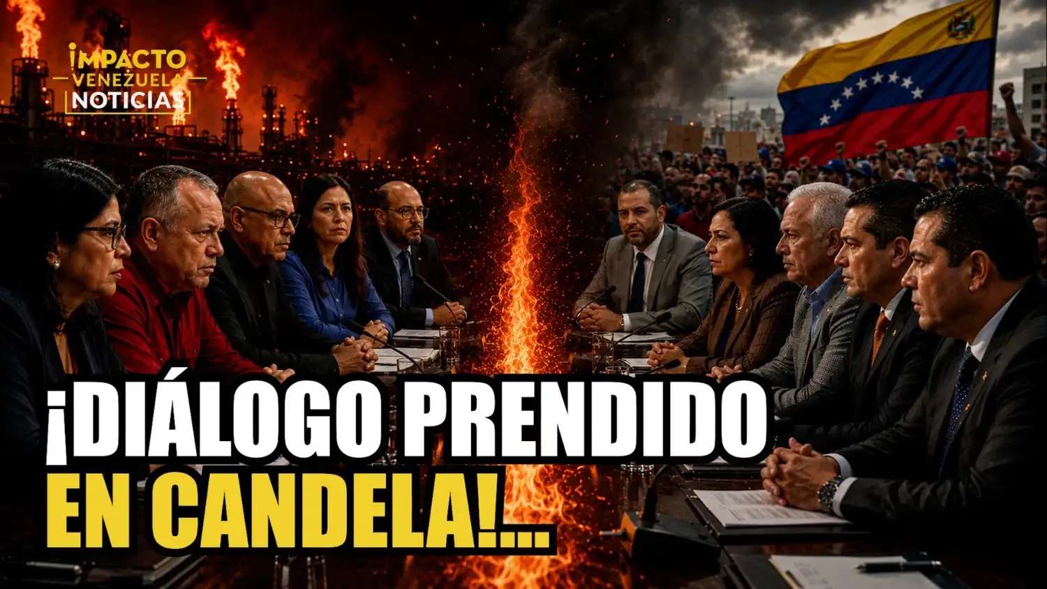 ¡DIÁLOGO PRENDIDO EN CANDELA!: Dos partidos, una mesa y muchas dudas
