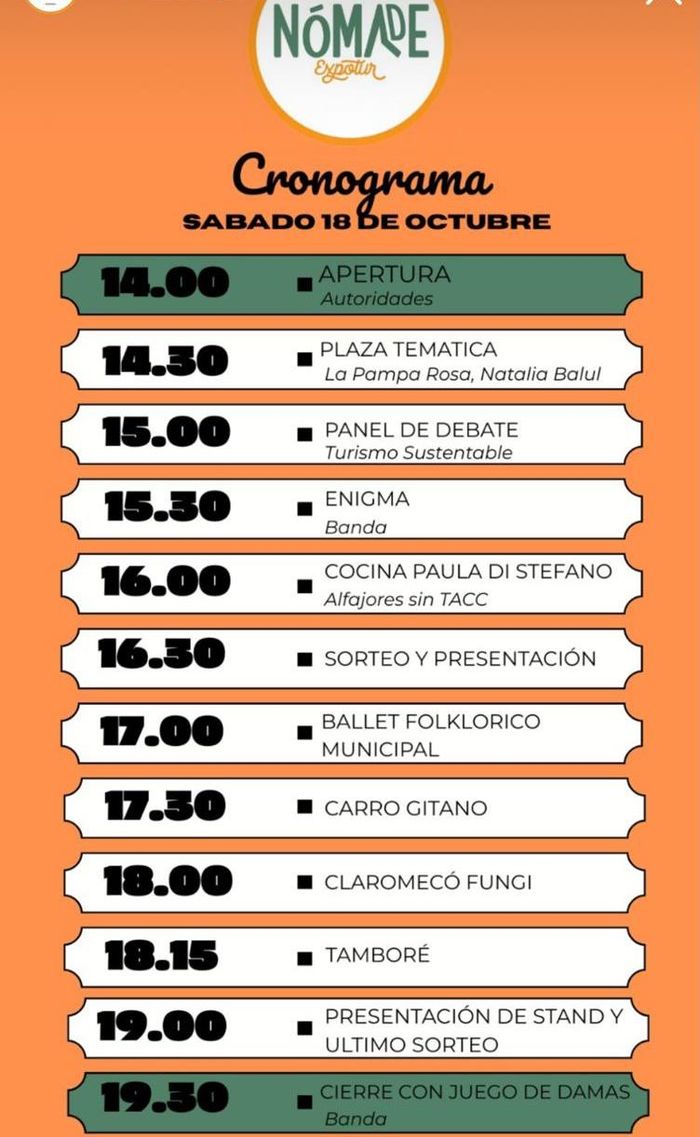 Flyer Nómade ExpoTur 7