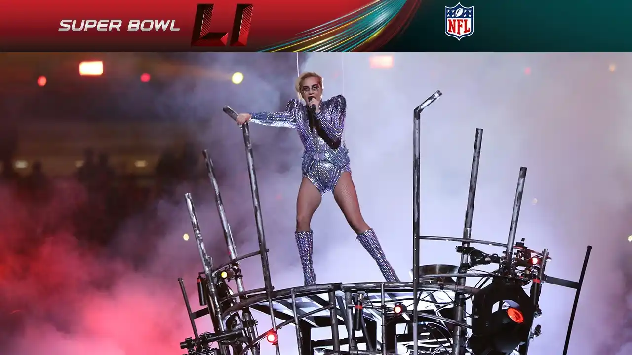 La deslumbrante actuación de Lady Gaga en el Super Bowl LI