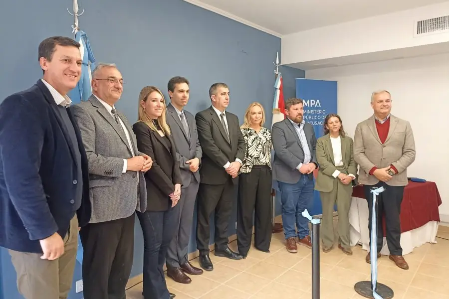 El Senador Provincial estuvo presente en la inauguración de la Fiscalía adjunta de la ciudad de Sunchales