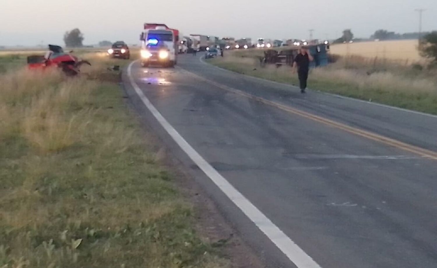 Accidente fatal en la Ruta 11, a la altura de Ramayón