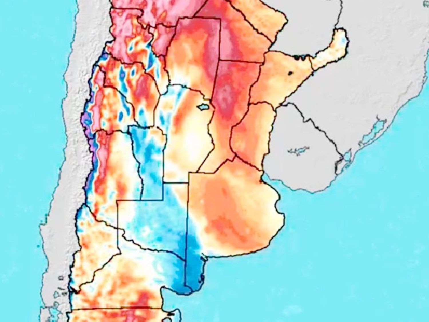 Las temperaturas siguen por encima de lo normal en parte del país