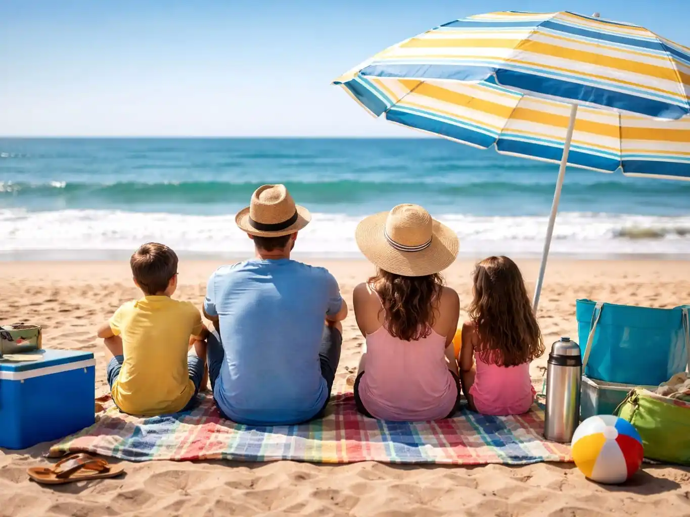 Escapadas. Las familias se toman descanso y no tanto vacaciones como en otras épocas.