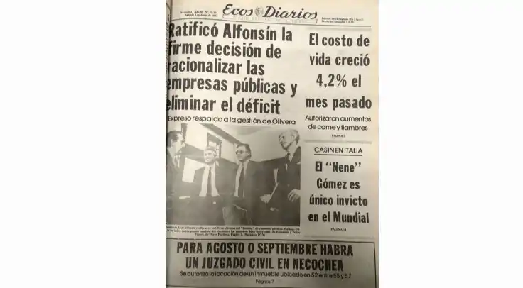 Sábado 6 de junio de 1987