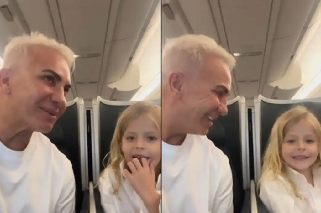 El viaje de Flavio Mendoza y su hijo