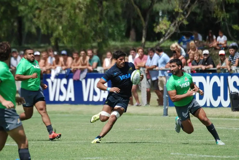 Bruni fue titular en Argentina XV, que cayó claramente ante Jaguares