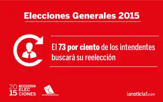 Elecciones 2015: El 44 por ciento de los intendentes que se presentó a la reelección perdió