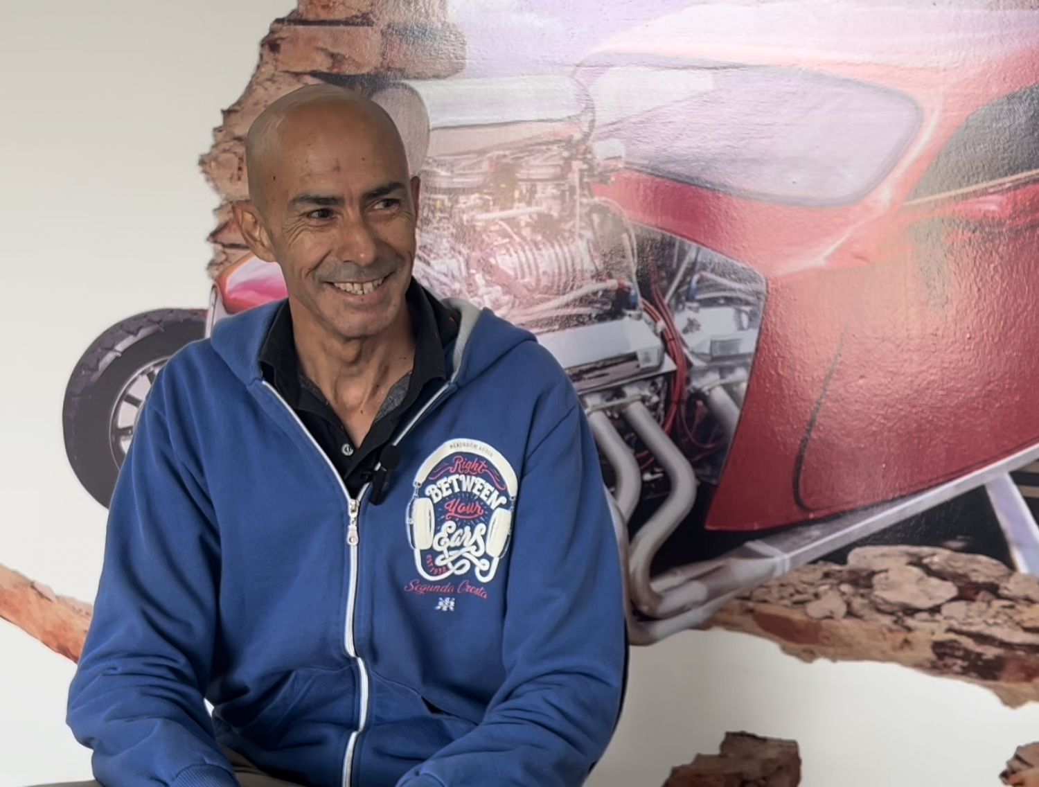 Javier Quiña, un especialista en pintura automotriz