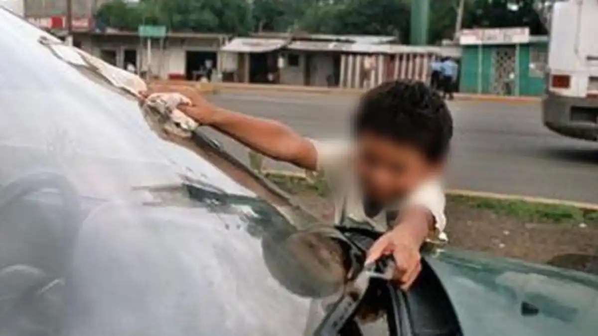 Mayoría de niños que piden en las calles de Caracas son de Valles del Tuy