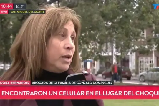 Monte: confirman que encontraron un celular sin memoria ni chip cerca del choque