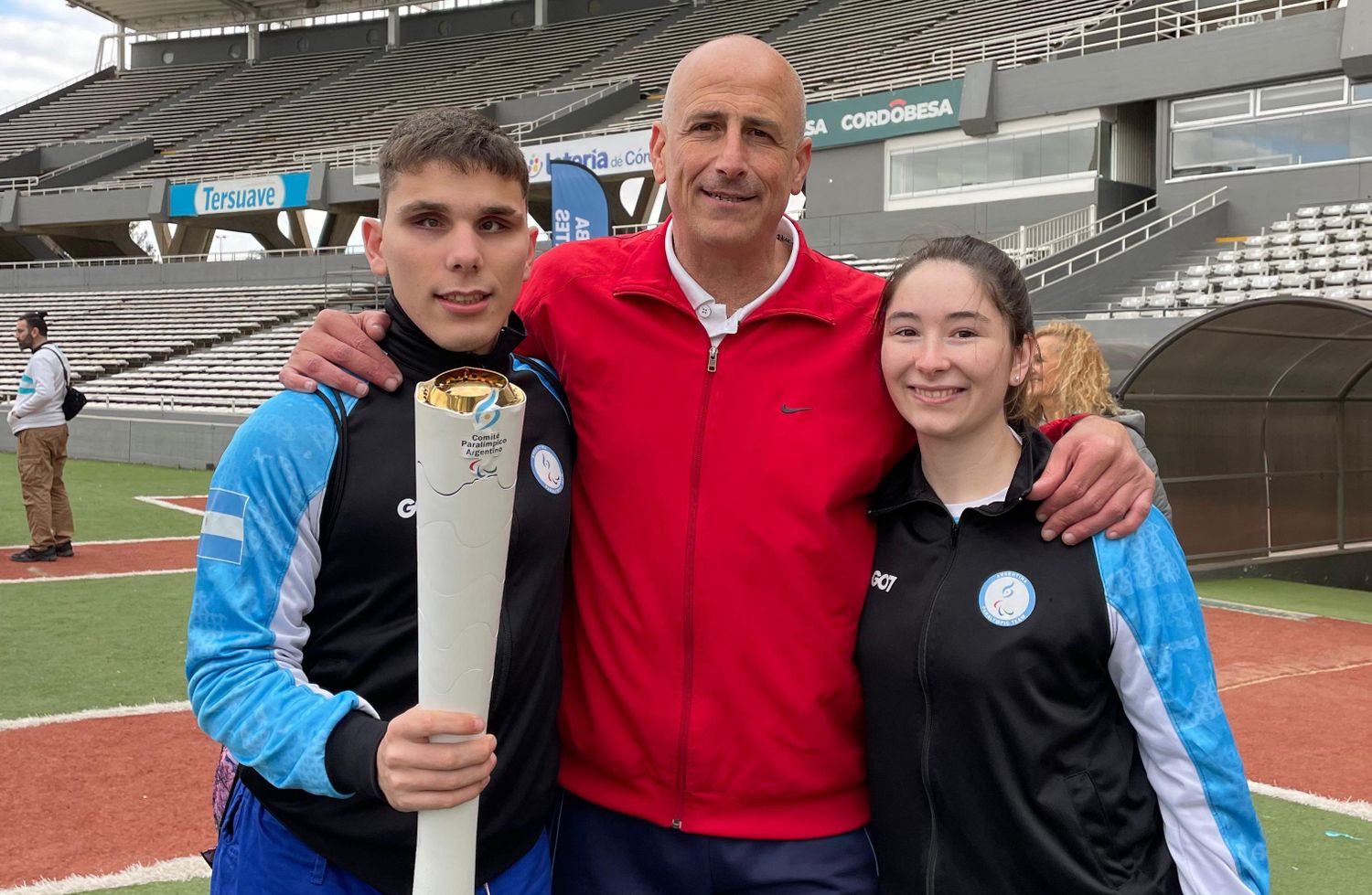 Kunkel y Bertello estuvieron presentes en el Kempes.