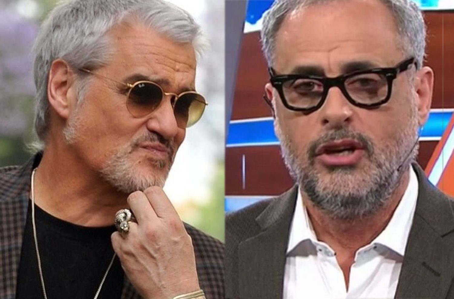 Picante pelea entre Jorge Rial y Roberto Pettinato