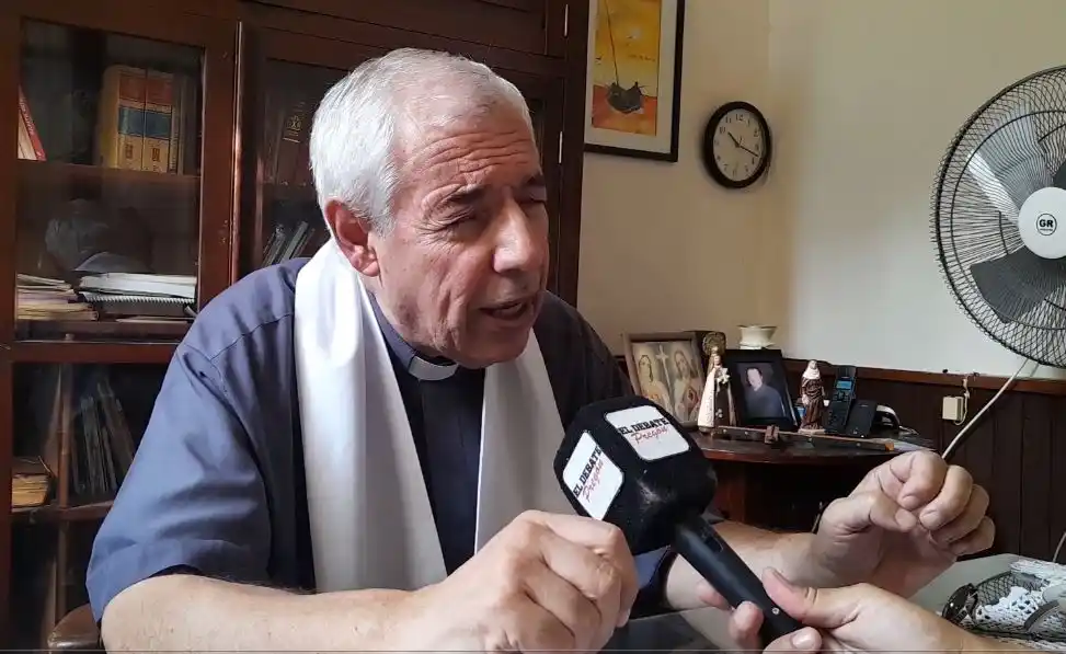 El sacerdote Eduardo Canzonetta asumió con grandes expectativas Parroquia “San Antonio”