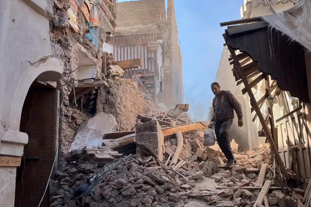 Fuerte terremoto sacudió Marruecos