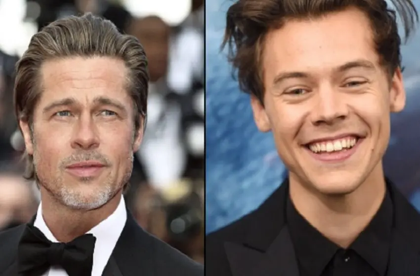 Furor por la dupla que forman Brad Pitt y el cantante Harry Styles en una película de ciencia ficción