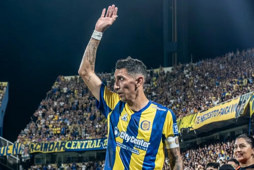 Ángel Di María no viajó junto a Central a Paraguay y se perderá el cruce contra Libertad por la Copa Libertadores