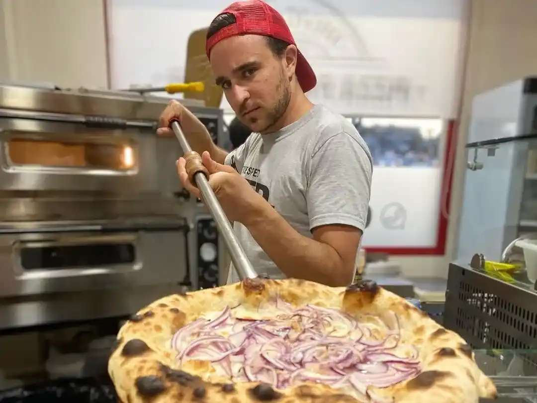 Nicolás Rosenbaum contó su experiencia en el mundial de pizza.