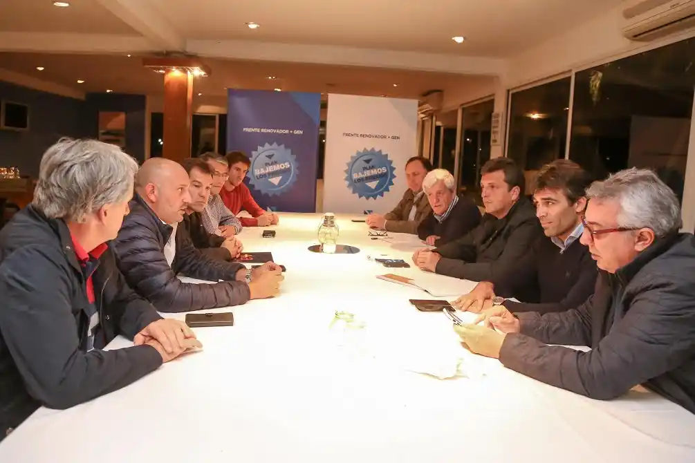 Intendentes del Frente Renovador apoyan el plan de Massa "Bajemos los precios"
