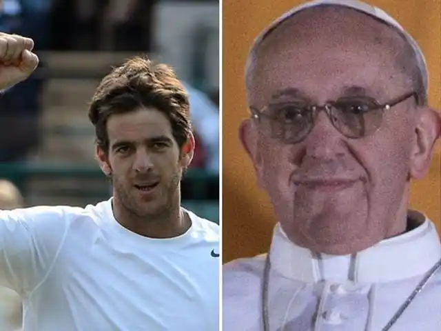 El papa Francisco recibió al tenista Juan Martín del Potro