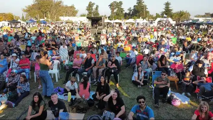 La Fiesta de la Batata contó con gran convocatoria. PH. Dirección de Turismo.