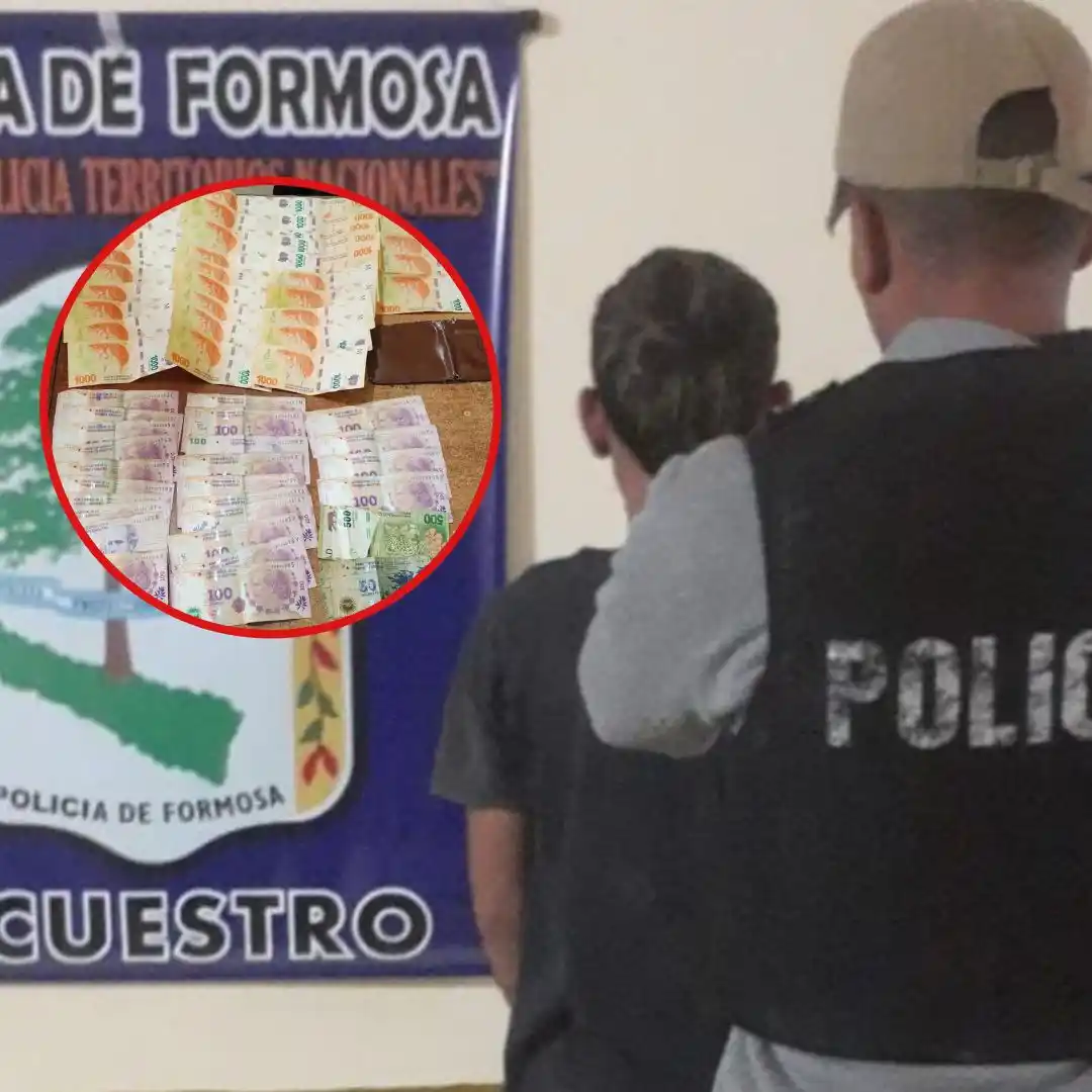 Clorinda: detuvieron a una persona por un robo y descubrieron que estaba imputado por otro hecho similar