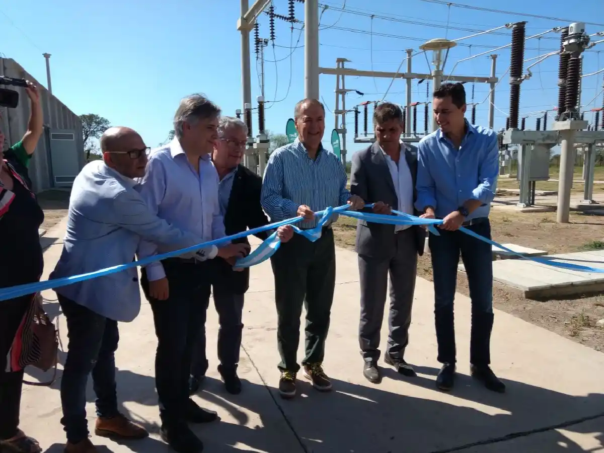 Morteros aumentó su capacidad energética  para evitar cortes los próximos 30 años y Brinkmann habilitó obra de acceso    