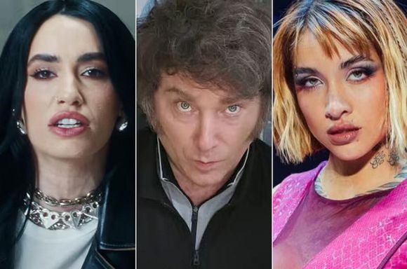 Javier Milei arremete contra María Becerra y Lali Espósito