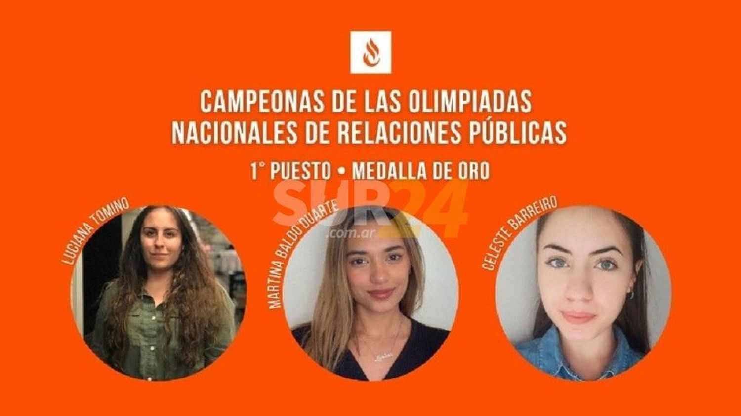 Martina Baldo Duarte, medalla de oro en las Olimpiadas de Relaciones Públicas
