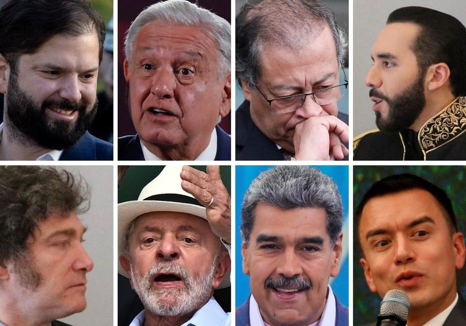 INSULTOS, DESPLANTES, ACUSACIONES Y MÁS: así se trataron los presidentes latinoamericanos este 2024