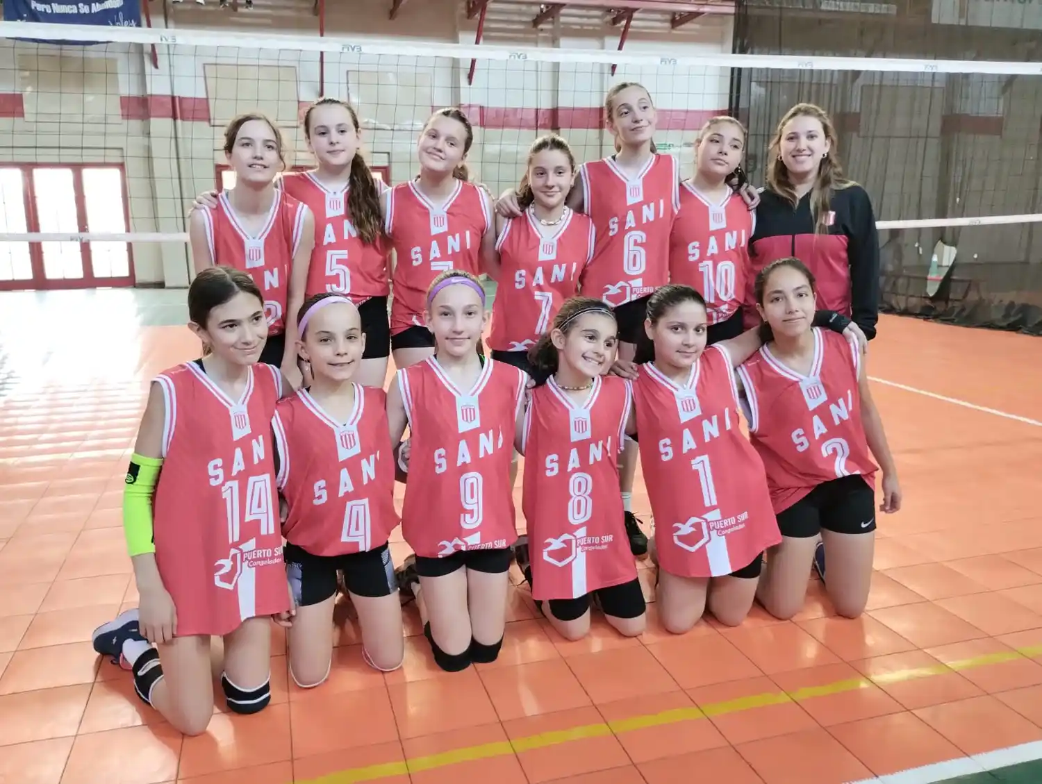 La plantilla que logró la clasificación a la instancia nacional