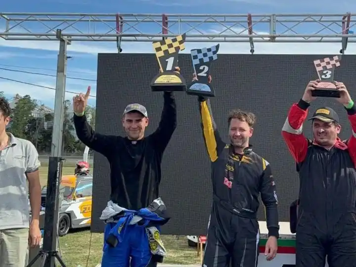 El sanfrancisqueño ganó en el "Parque de la Velocidad"