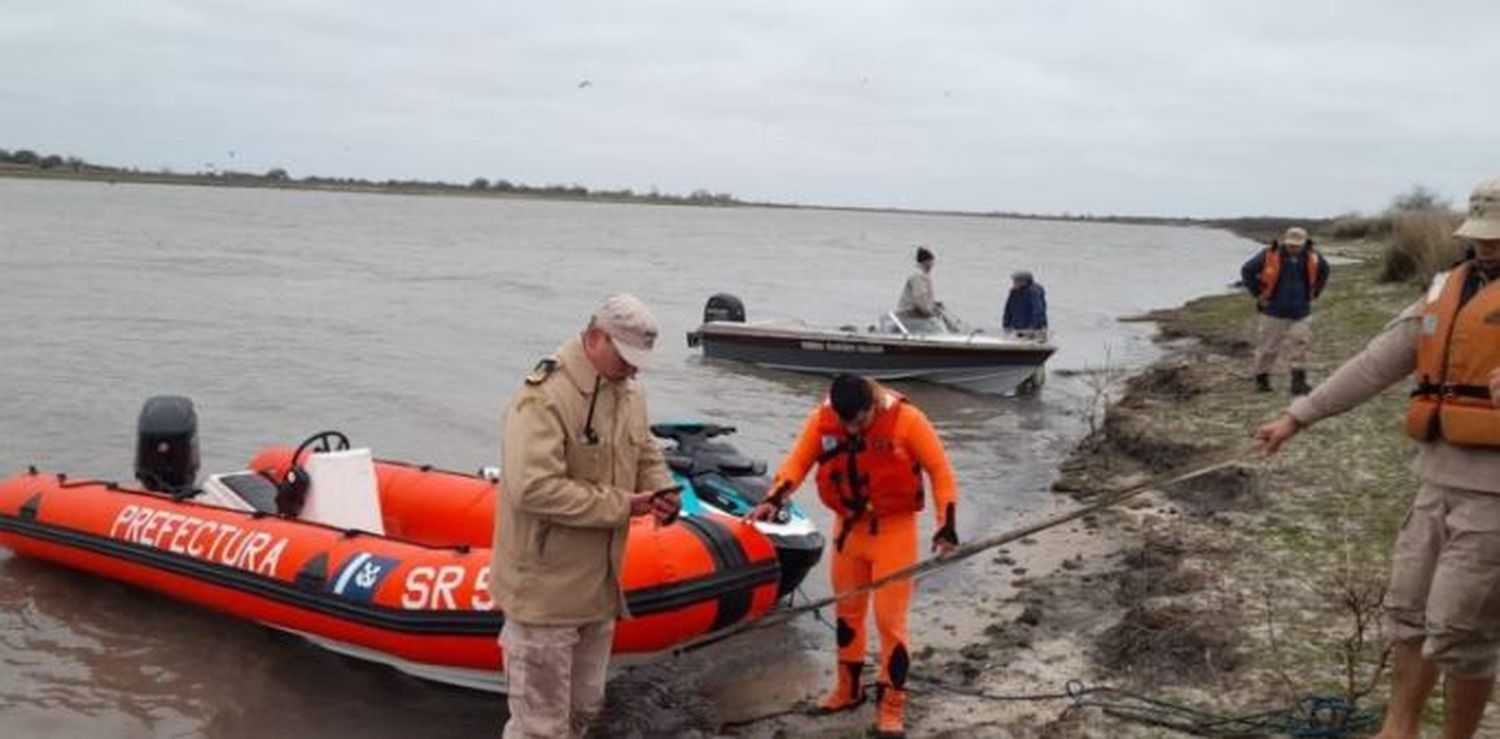 Hallaron sin vida al hombre desaparecido en el Río Gualeguay