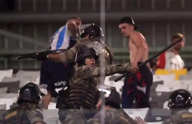 San Lorenzo: liberaron a los detenidos por los incidentes ante Atlético Mineiro