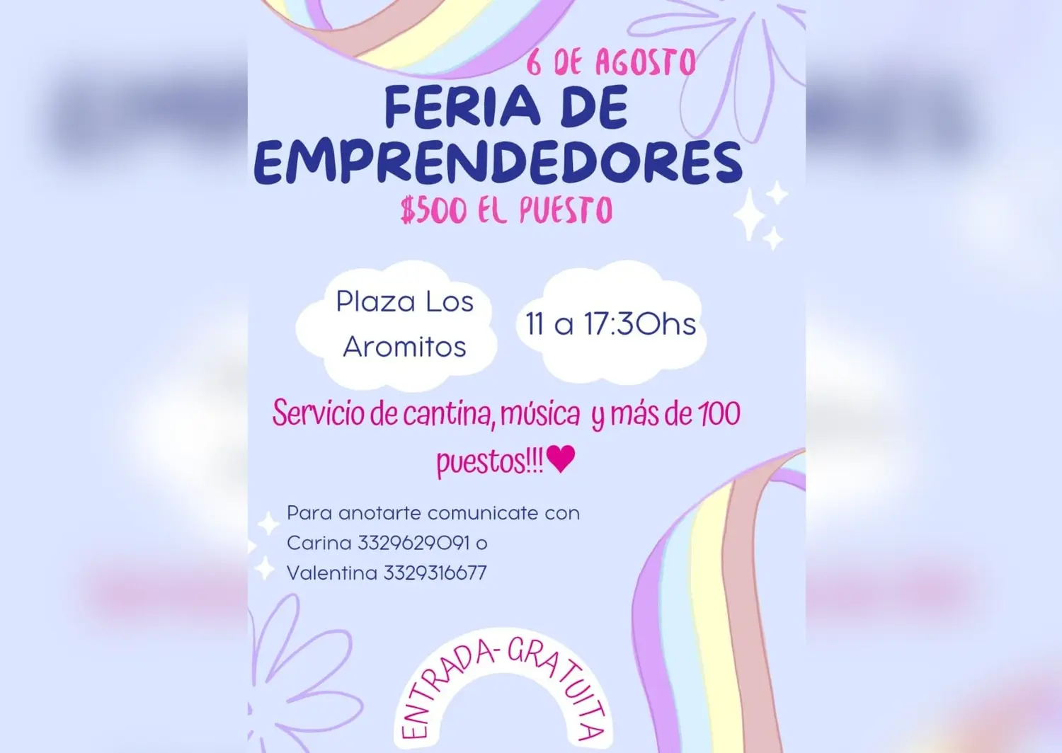 Nueva edición de la feria del barrio Los Aromitos