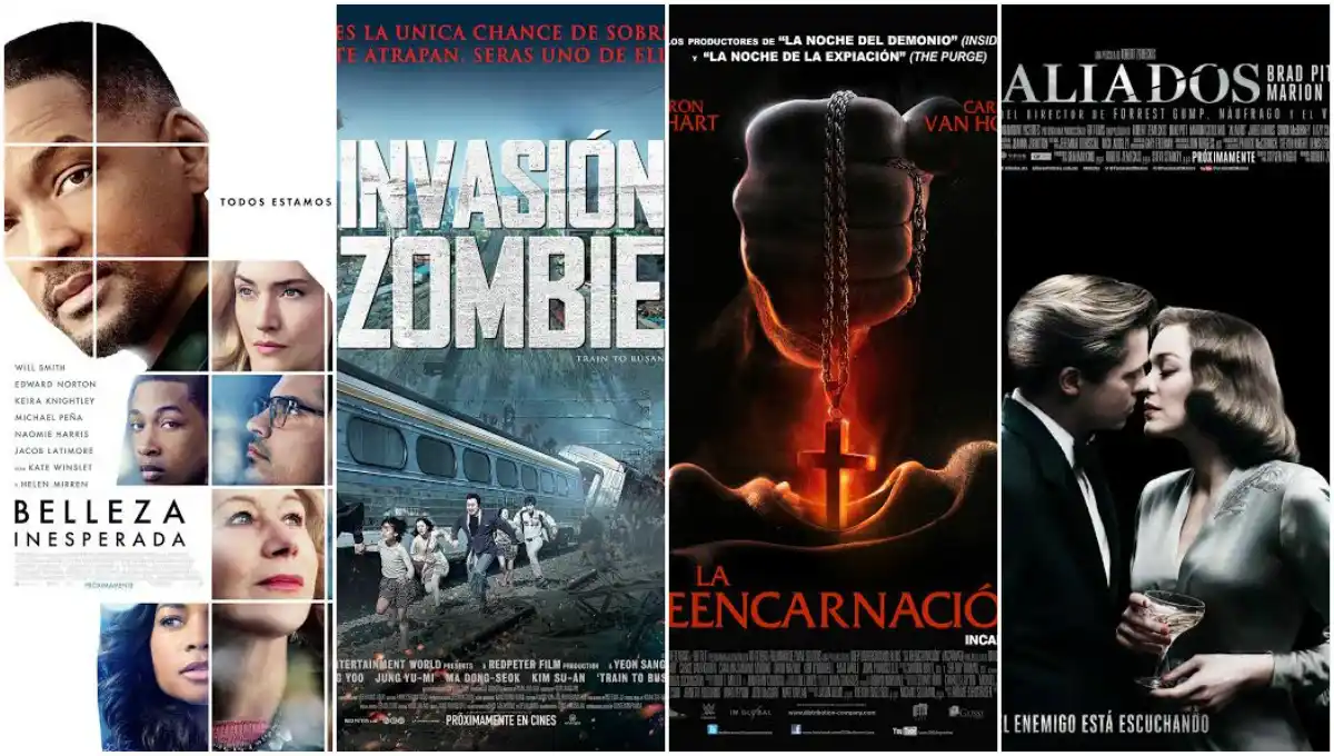 Acción, terror y drama renuevan la cartelera