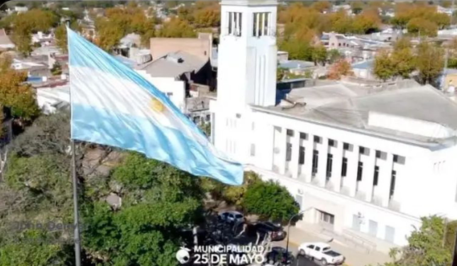 El municipio se prepara para la gran fiesta del 25 de Mayo.