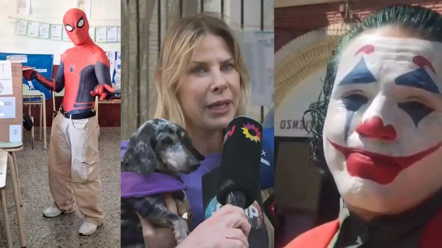 Algunas imágenes de lo que dejó la jornada electoral